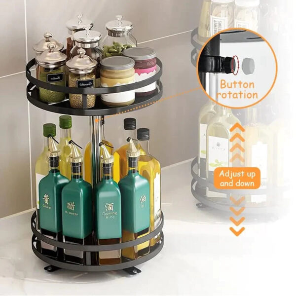 Rotating iron storage rack - Image 4