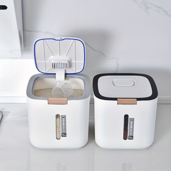 10kg Smart Moisture Proof Rice Bucket - Image 4