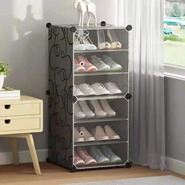 Attachable Cube Cabinets & Shoes Rack