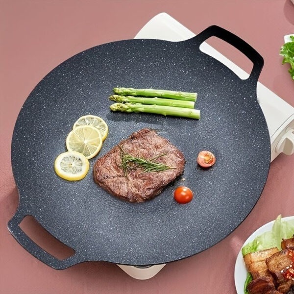 34 CM Non Stick Korean BBQ Grill Pan - Image 5
